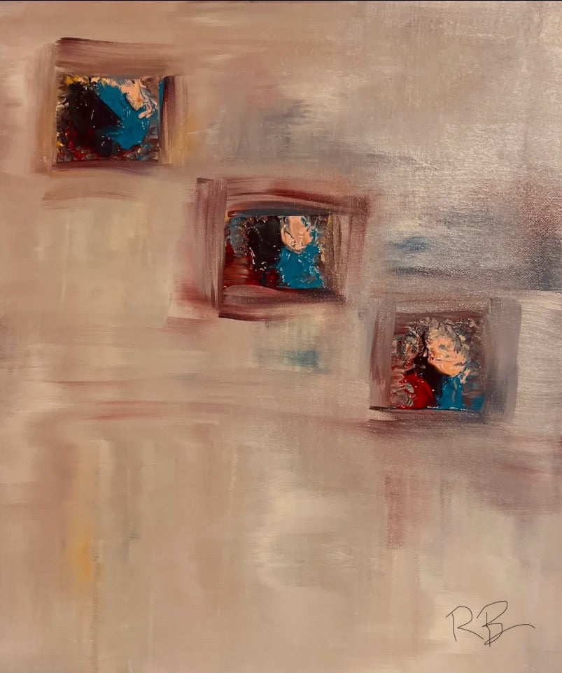 Sloan- Original Acrylic Abstract Painting