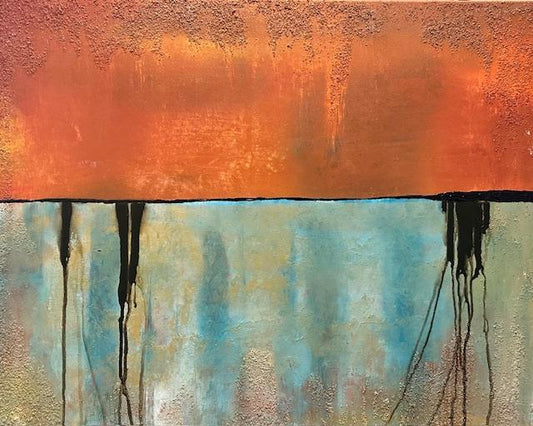 Blayde- Original Textured Acrylic Abstract Painting