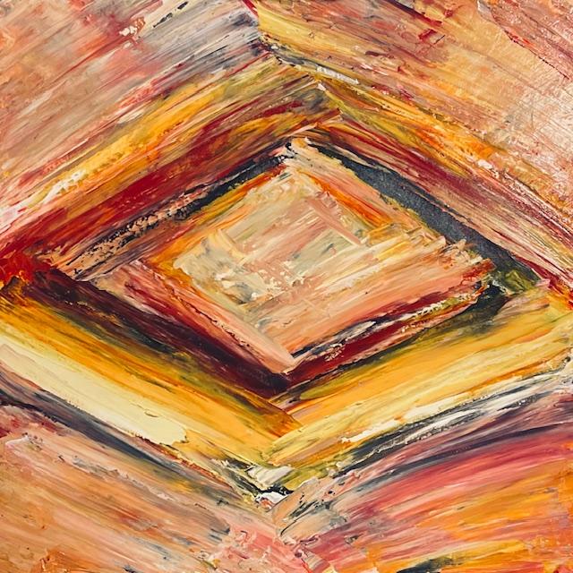 Hayden- Original Palette Knife Abstract Painting