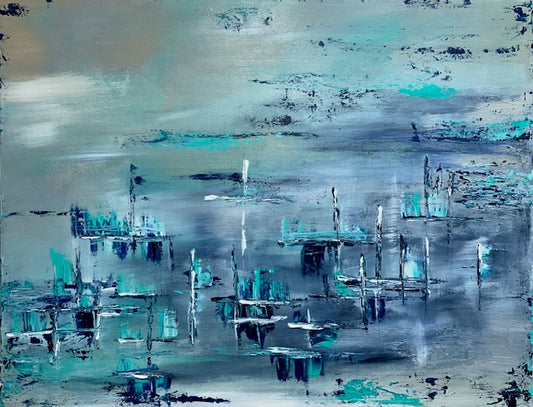 Lantern- Original Abstract Painting