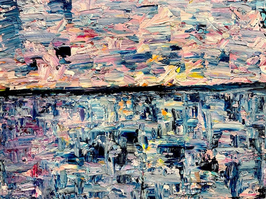 Sandy- Original Palette Knife Textured Abstract